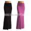 Women Solid Color Rayon Maxi Long Mermaid Skirt Pattern