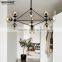 Industrial Decor Architectural Lighting Hand Blown Glass Pendant Light Black MD863001 L10