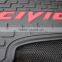 5PCS RUBBER MAT PVC CAR FLOOR MAT FOR HONDA CIVIC 2014