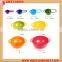 8 pcs Kitchen Set with Compact Mixing Bowl Food Prep Measuring Sieve Colander Spoon Cups