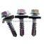Hex Flange Head Self Drilling Screw With EPDM Washer