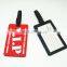 suitcase bag accessories personalized size plain luggage tag wholesale