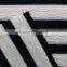 Custom Fabric Cotton Jersey Knit Black White Stripe Fabric Knit Fabric Cotton