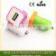 Factory wholesale universal usb car adapter charger 5V 1A mini car charger adapter for iPhone smartphone