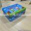 Direct factory sale CYMK print OEM cheapest promotional rectangular large tin storage box
