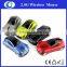 car shape wireless mouse with blue headlight