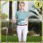 2015 Custom Slim Fit Lady Golf Uniform With Zipper