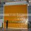 automatic control opening design plastic aluminium stacking door