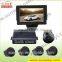 12V/24V Voltage 4.3'' Head up Display Rearview Parking Sensors System Kits With Car Cameras
