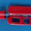 professional making red plastic injection parts