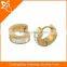 daily wear earrings wholesale China, mens stainless steel hoop earrings, gold plated crystal hoop earrings