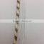 pillow cushion upholstery flanged spiral gold braid bias piping ribbon cord