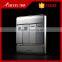 brushed stainless steel 4gang 1way electric wall switch with night light