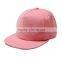 High Quality Blank Flat Brim 5 Panel Snapback Cap/Hat