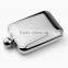 Stainless steel 6oz flagon hip flask for men