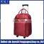Carry-On Type Polyester Bag Travel Wheeled Trolley Bag With Zipper