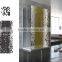 Straight Frameless Tempered Glass Sliding Shower Glass Holder