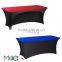 Wholesale China factory white spandex buffet table cover                        
                                                Quality Choice