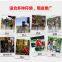 Aluminum Alloy D Shape Carabiner Screw Lock Bottle Hook Buckle Padlock Key Chain