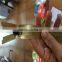 NO.3 water repellent outdoor zipper used for clothes with certificate in golden colors
