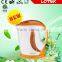 plastic electric kettle yellow and white color