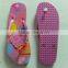 pvc slippers new design slippers flip flop for woman