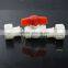 ppr plastic pipe fittings ppr double union plastic ball valve