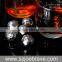diamond shape reusable stainless steel ice cube with logo, customized whisky stone