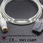 Bruker Patient Monitor Pediatric Soft Tip Reusable SpO2 Sensor 7pin 3m