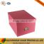 Custom Paper Packaging Box Cardboard Storage Box Large Storage Box with Handle