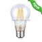 2016 new High lumen flux 6W A60 Filament led bulb globe lamp 360Degree Viewing