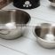 novelty durable pet stainless steel metal fancy dog food bowl