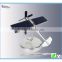 Small Solar Metal Toy Plane for Decoration