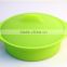 High quality platinum silicone Square bowl and microwave oven steaming bowl