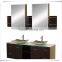 60 inch Modern Double Sink Bathroom Vanity in Espresso From LANO LN-T1490