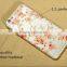 Clear flower stylish design sticker decal skin for iphone 6s plus