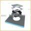 Bathroom waterproof panel shower kit with floor drain