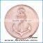 Round interchangeable Pendant Anchor Coin Necklace For Women