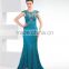 Sexy Backless Blue Sleeveless long lace maxi prom women dress fashion 2014