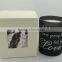 Custom made luxury paper candle gift box for Chrismas