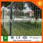 Green prefabricated steel fence