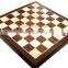 QUALITY Folding 3 in 1 INLAID WALNUT WOOD Chess, Backgammon, Checkers Set