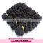 Double weft bohemian jerry curl hair human hair weaving