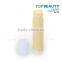 TB2803-1 Cylinder Plastic Empty Lip Balm Tube Packaging