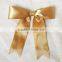 Widespread Use Various Size White Dot Printed Xmas Bowknot Wholesale Pull Bows Boutique Bows