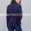 High Quality Online Shopping Jackets Blue Stylish Fashion Lady Blazer