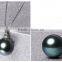 China Factory Newest Design 18K Tahitian Black Pearl Jewelry