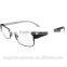 modern outline cool black optical clear lens reading glasses