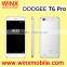 Doogee T6 Pro Original 5.5 Inch with 3GB/32GB 6250mAh Black/White mobile phone Android 6.0