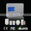 99 zones alarms autos sms gsm personal remote control with smoke flares and gas sensor support mobile phone
